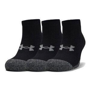 Unisex kotníkové ponožky Under Armour Heatgear Locut 3 páry  Black