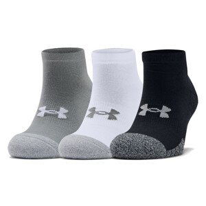 Unisex kotníkové ponožky Under Armour Heatgear Locut 3 páry  Steel