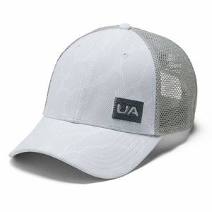 Kšiltovka Under Armour Men's Blitzing Trucker 3.0  Halo Gray  OSFA