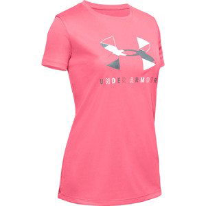 Dívčí Triko Under Armour Tech Graphic Big Logo Ss T-Shirt