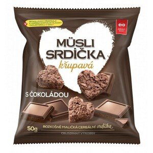 Müsli Srdíčka Křupavá Semix  Čokoláda