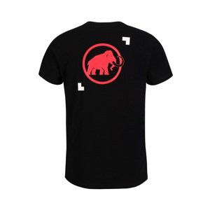 Pánské triko MAMMUT Logo T-Shirt Men  Black  L