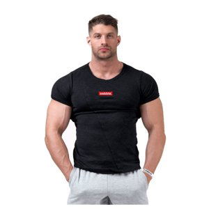 Pánské tričko Nebbia Red Label Muscle Back 172  XL  Black