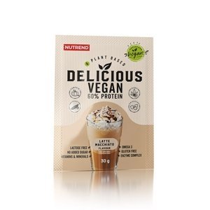 Koktejl Nutrend Delicious Vegan Protein 450g  latte macchiato