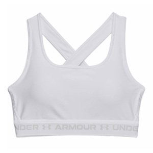 Dámská Sportovní Podprsenka Under Armour Crossback Mid Bra  White