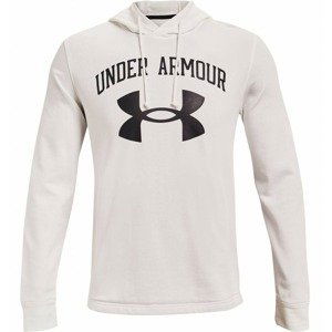 Pánská Mikina Under Armour Rival Terry Big Logo Hd  Onyx White  S