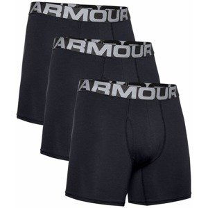 Boxerky Under Armour Charged Cotton 6In 3 Pack  Black  S