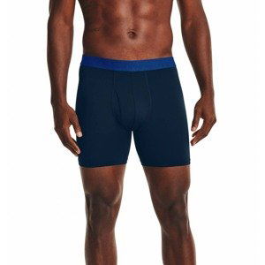 Pánské boxerky Under Armour Tech Mesh 6in 2ks  Blue  L