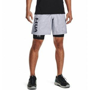 Pánské kraťasy Under Armour Woven Emboss Shorts  Mod Gray  L