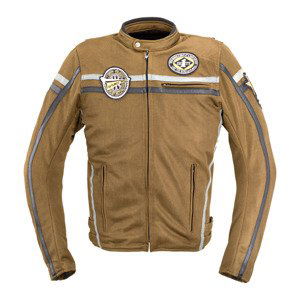 Moto bunda W-TEC Bellvitage Brown  hnědá  4XL