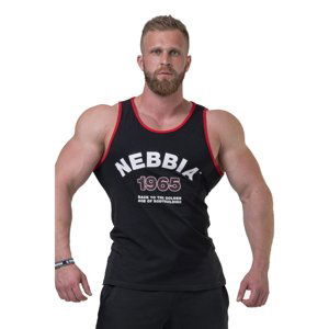 Pánské tílko Nebbia Old School Muscle 193  Black  M