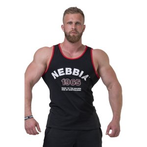 Pánské tílko Nebbia Old School Muscle 193  Black  L