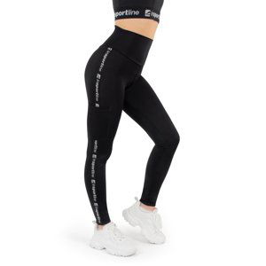 Dámské legíny inSPORTline Highwaist  černá  XL  standardní