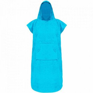 Ručníkové pončo Agama Poncho Extra Dry  azurová  L/XL