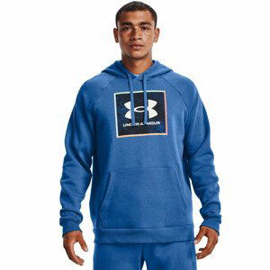 Pánská mikina Under Armour Rival Flc Graphic Hoodie  Blue  S