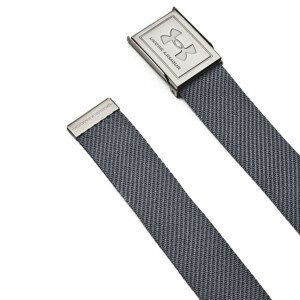 Pánský opasek Under Armour M's Webbing Belt  Grey  OSFA