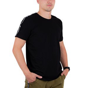 Pánské triko inSPORTline Overstrap  černá  XL