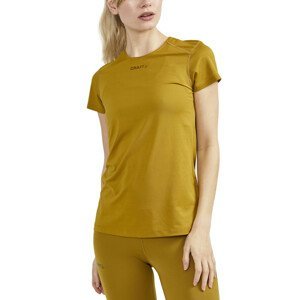 Dámské triko CRAFT ADV Essence Slim SS  žlutá  XL