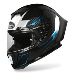 Moto přilba Airoh GP 550S Venom bílá/černá/modrá  XS (53-54)