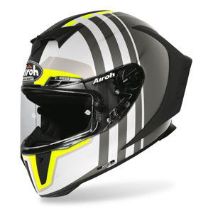 Moto přilba Airoh GP 550S Skyline bílá/černá/fluo-matná  L (59-60)