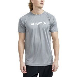 Pánské triko CRAFT CORE Unify Logo  šedá  XXL
