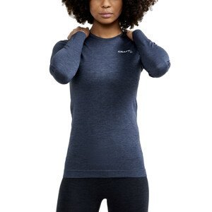 Dámské triko CRAFT CORE Dry Active Comfort LS  tmavě modrá  XS