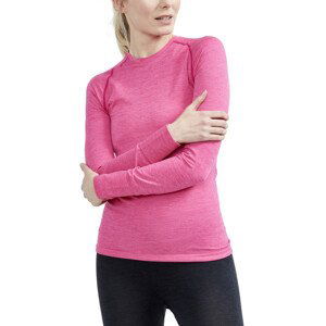 Dámské triko CRAFT CORE Dry Active Comfort LS  růžová  XL