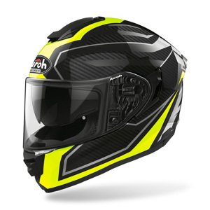 Moto přilba Airoh ST 501 Prime černá/šedá/fluo  XXL (63-64)