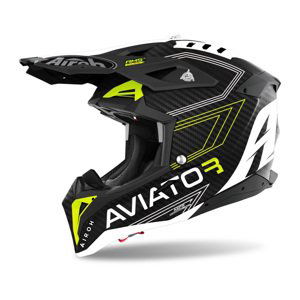 Moto přilba Airoh Aviator 3.0 Primal matná žlutá 2022  XL (61-62)