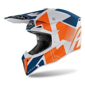 Moto přilba Airoh Wraap Raze oranžová matná 2022  XXL (63-64)