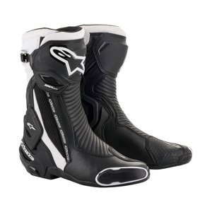 Dámské moto boty Alpinestars SMX Plus 2 černá/bílá 2022  38