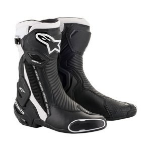 Dámské moto boty Alpinestars SMX Plus 2 černá/bílá 2022  41