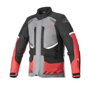 Moto bunda Alpinestars Andes Drystar šedá/černá/červená 2022  S