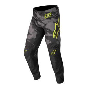 Motokrosové kalhoty Alpinestars Racer Tactical černá/šedá maskáčo