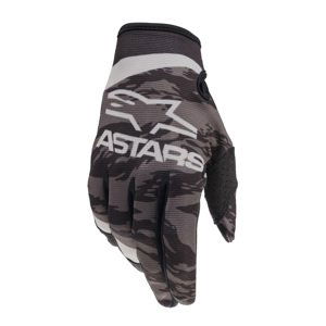Motokrosové rukavice Alpinestars Radar černá/šedá 2022  XXL