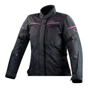 Dámská moto bunda LS2 Endurance Black Pink  černá/růžová  XL