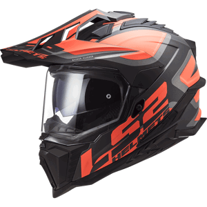 Enduro helma LS2 MX701 Explorer Alter  Matt Black Fluo Orange