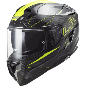 Moto přilba LS2 FF327 Challenger CT2 Fold  Gloss H-V Yellow