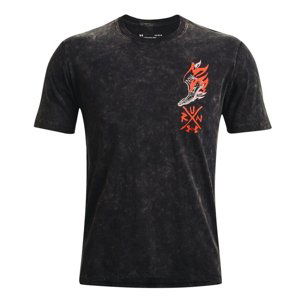 Pánské tričko Under Armour Destroy All Miles SS II  Black  L