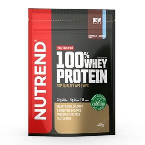 Práškový koncentrát Nutrend 100% WHEY Protein 400g  jahoda