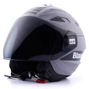 Moto přilba Blauer Brat Grey  šedá  XL (61-62)