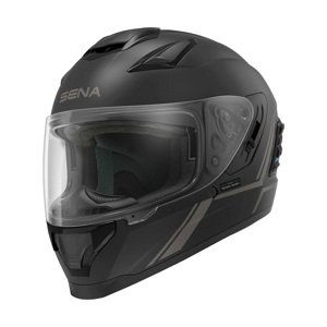 Moto přilba SENA Stryker s integrovaným Mesh headsetem Matt Black