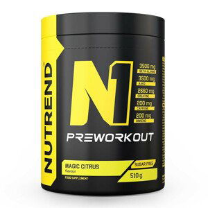 Pre-workout směs Nutrend N1 510 g  magic citrus