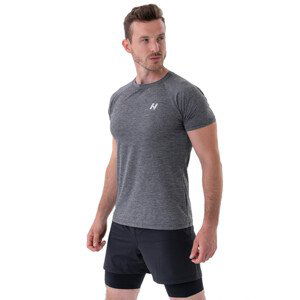 Pánské triko Nebbia Lightweight Sporty “Grey” 325  Dark Grey  L