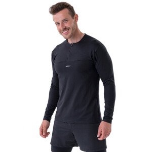 Pánské funkční tričko Nebbia „Layer Up“ 329  Black  XL