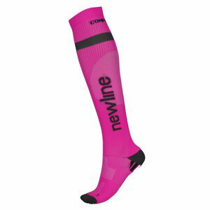 Kompresní Běžecké Podkolenky Newline Compression Sock  Růžová