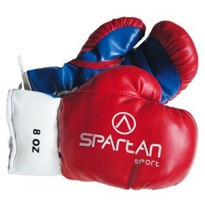 Juniorské boxerské rukavice Spartan American Design  červeno-modrá