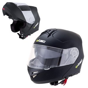 Výklopná moto helma W-TEC Vexamo  matně černá  XL (61-62)