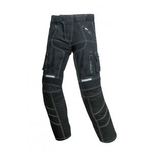Unisex Moto Kalhoty Spark Pero  Černá  4Xl