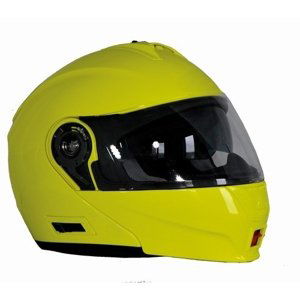 Přilba Na Motorku Ozone Fp-01  Fluo Yellow  Xs (53-54)